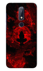 Itachi Uchiha Nokia 6.1 plus Hard Case Back Cover by Casekaro