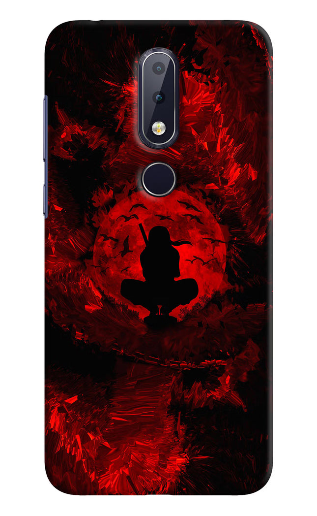 Itachi Uchiha Nokia 6.1 plus Hard Case Back Cover by Casekaro