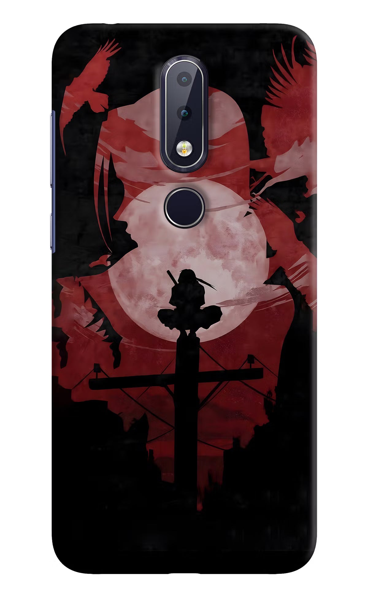 Naruto Anime Nokia 6.1 plus Hard Case Back Cover by Casekaro