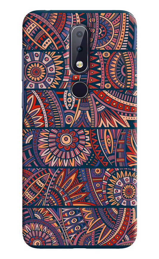 African Culture Design Nokia 6.1 plus Hard Case Back Cover by Casekaro