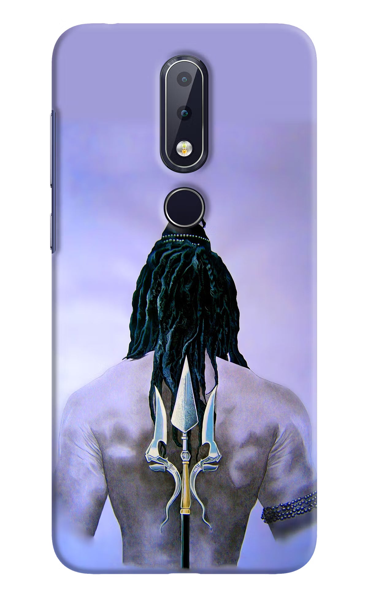 Shiva Nokia 6.1 plus Hard Case Back Cover by Casekaro