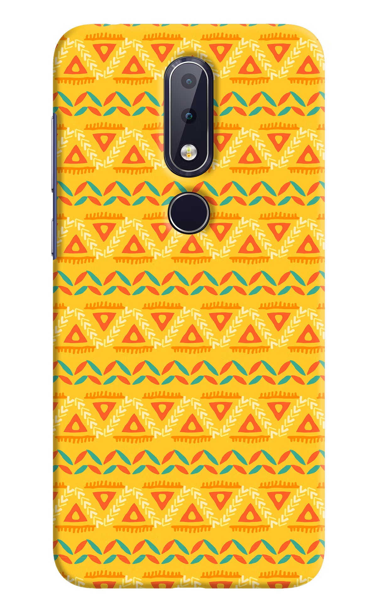 Tribal Pattern Nokia 6.1 plus Hard Case Back Cover by Casekaro