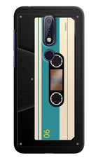 Cassette Nokia 6.1 plus Hard Case Back Cover by Casekaro