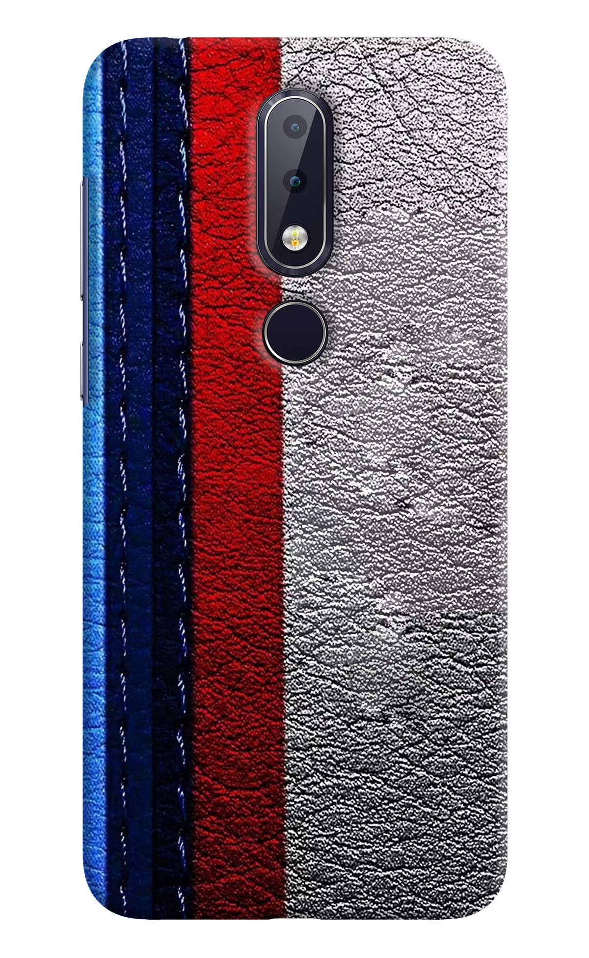 BMW Stripes Nokia 6.1 plus Hard Case Back Cover by Casekaro