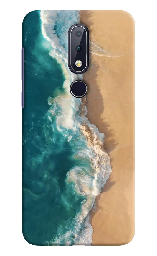 Ocean Beach Nokia 6.1 plus Hard Case Back Cover by Casekaro