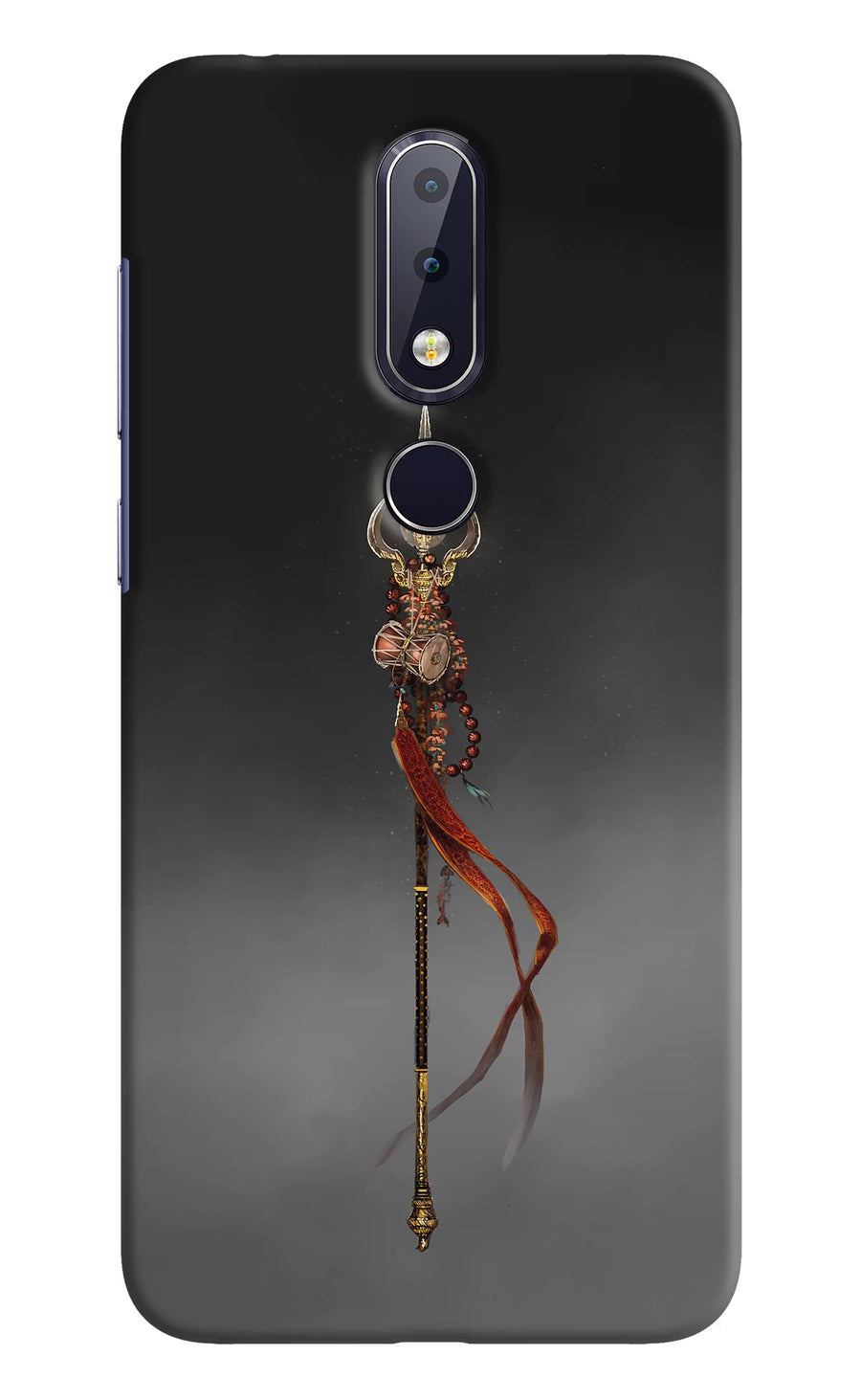 Shiv Trishul Nokia 6.1 plus Back Cover, Hard case