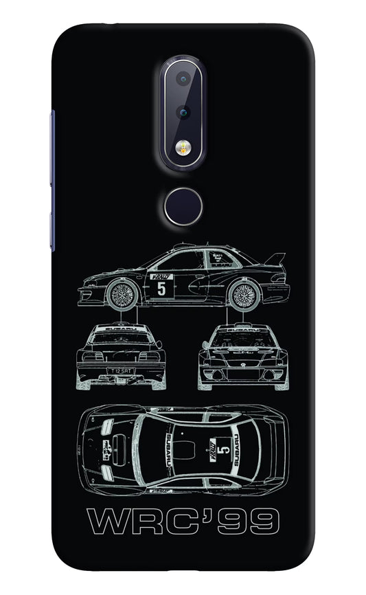 WRC'99 Nokia 6.1 plus Hard Case Back Cover by Casekaro