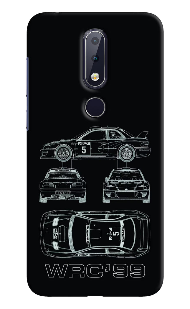 WRC'99 Nokia 6.1 plus Hard Case Back Cover by Casekaro