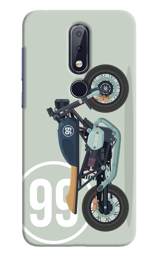 Classic Cafe Racer 99 Nokia 6.1 plus Hard Case Back Cover by Casekaro