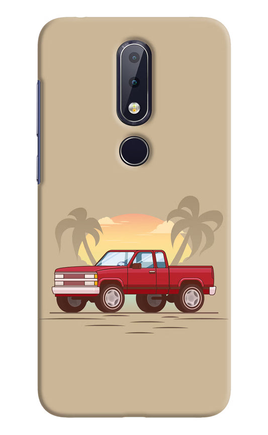 Desert Classic Drive Nokia 6.1 plus Hard Case Back Cover by Casekaro