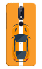 Highway Pursuit Nokia 6.1 plus Hard Case Back Cover by Casekaro