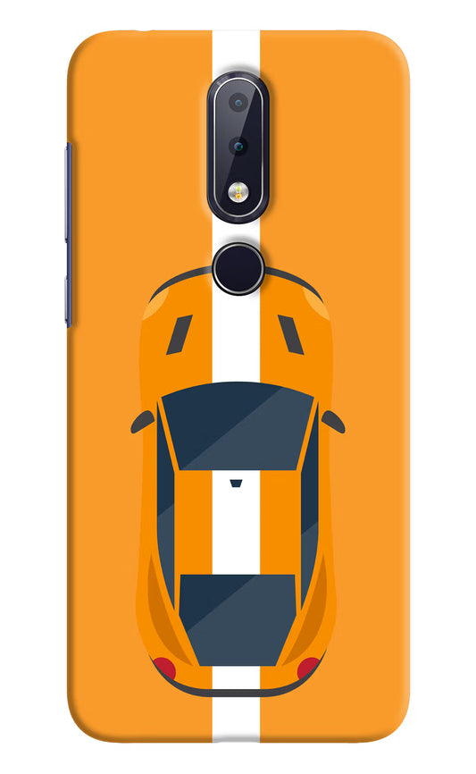 Highway Pursuit Nokia 6.1 plus Hard Case Back Cover by Casekaro