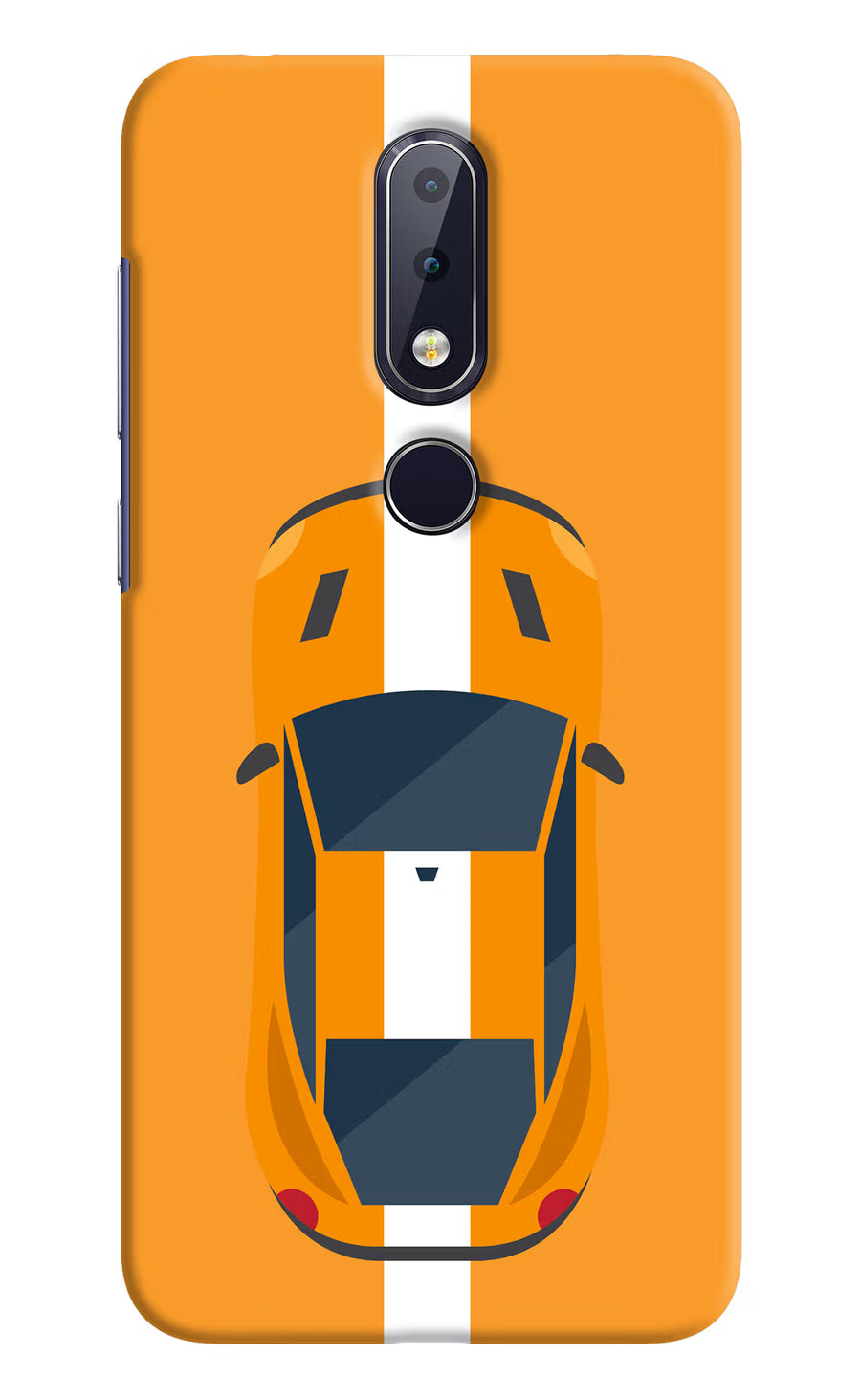 Highway Pursuit Nokia 6.1 plus Back Cover, Hard case