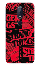 Ordinary Things Nokia 6.1 plus Hard Case Back Cover by Casekaro