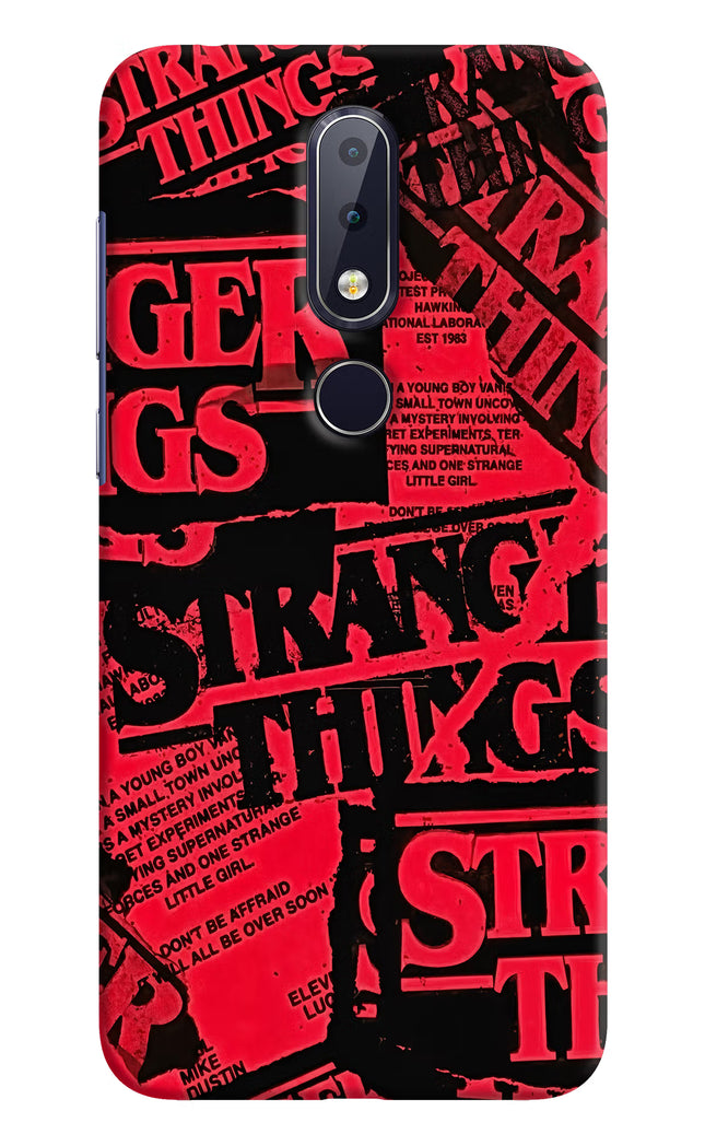 Ordinary Things Nokia 6.1 plus Hard Case Back Cover by Casekaro