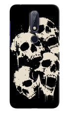 Dead Stack Nokia 6.1 plus Hard Case Back Cover by Casekaro