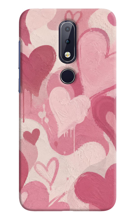 Hearty case Nokia 6.1 plus Back Cover