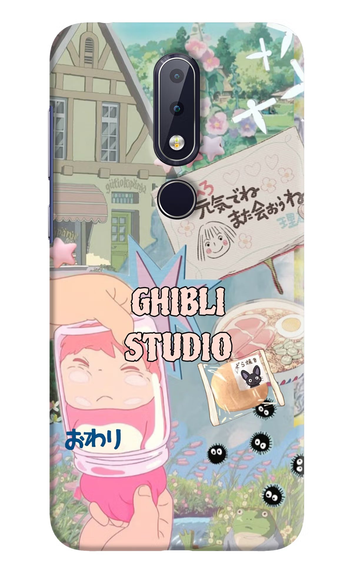 Studio Ghibli Nokia 6.1 plus Back Cover