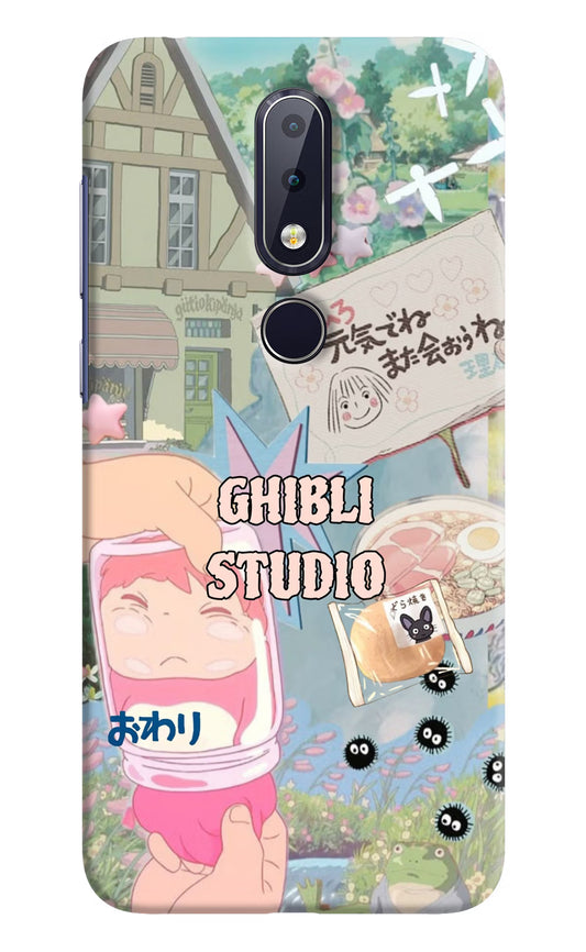 Studio Ghibli Nokia 6.1 plus Back Cover