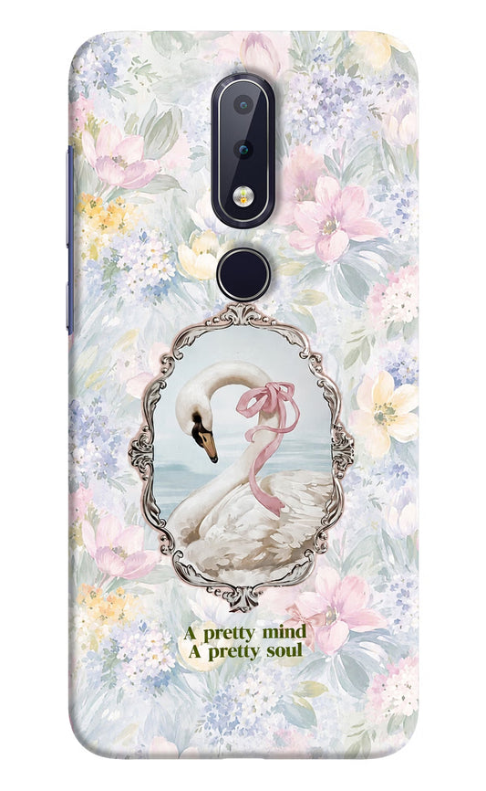 Pretty Mind Pretty Soul Nokia 6.1 plus Back Cover