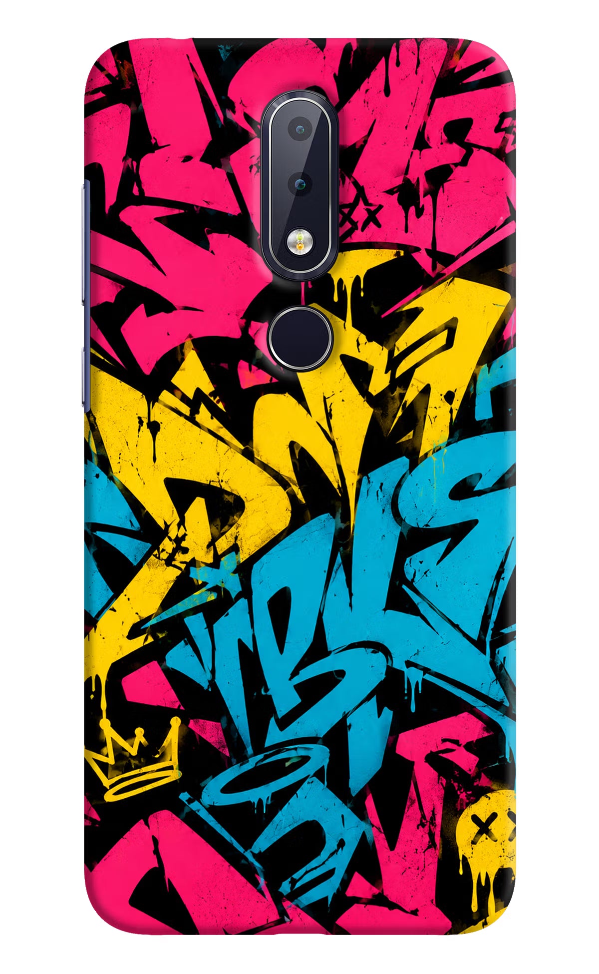 Graffiti Vibe Nokia 6.1 plus Back Cover