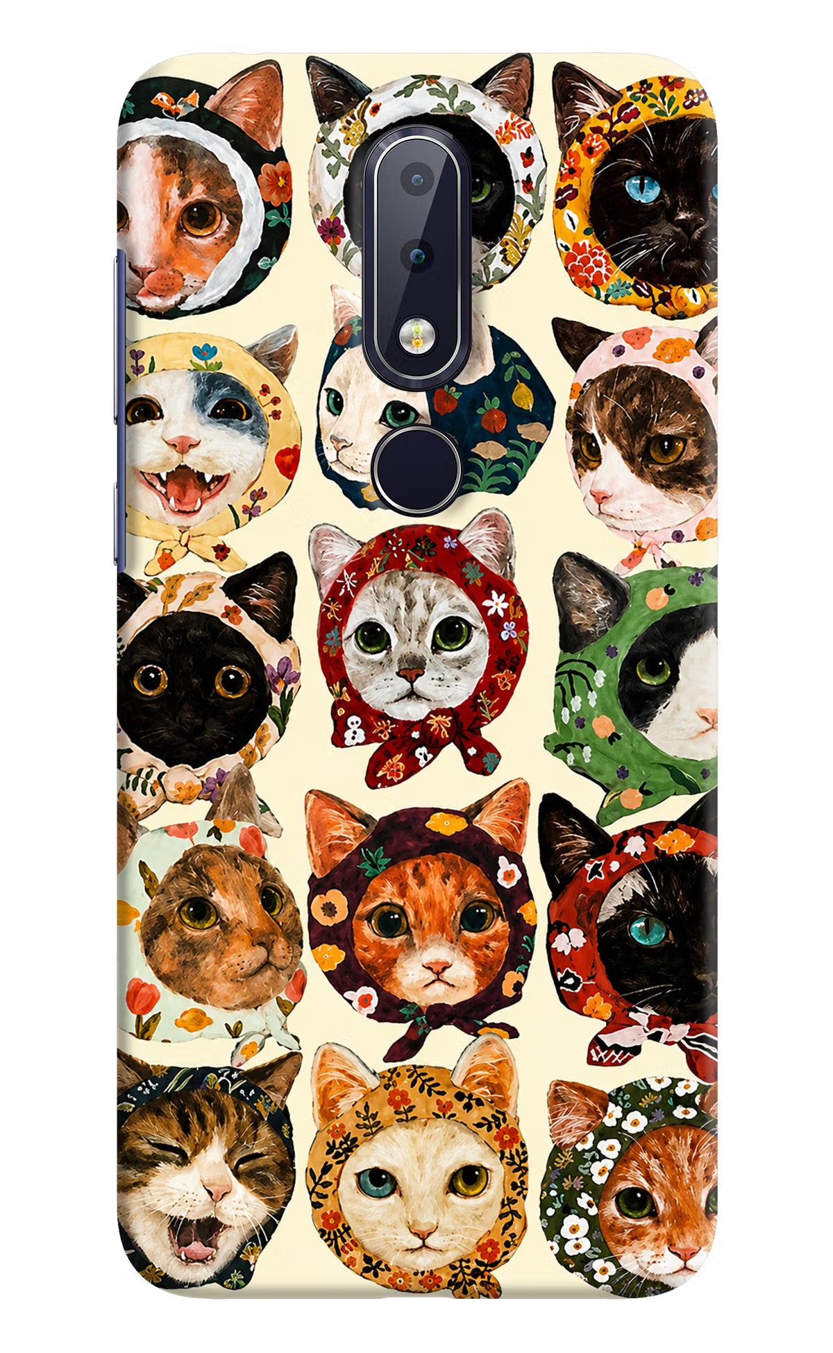Cool Cat Nokia 6.1 plus Back Cover
