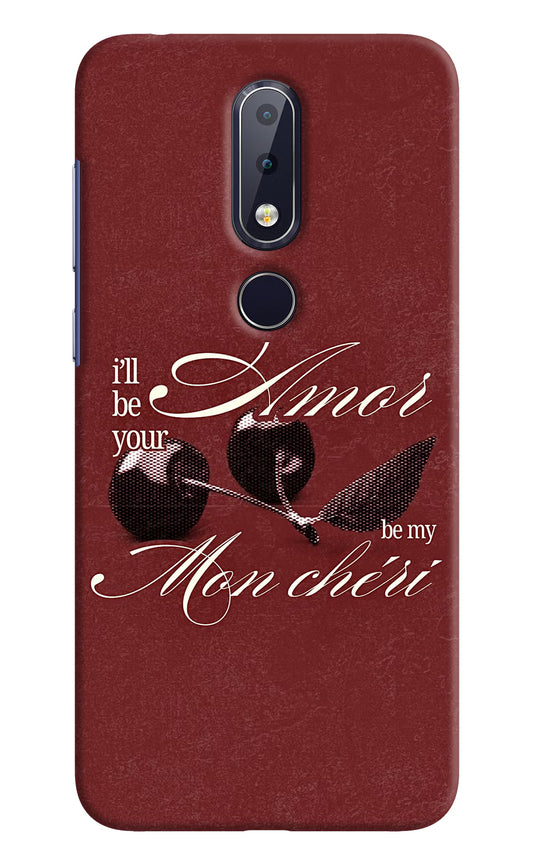 Velvet Cherry Nokia 6.1 plus Back Cover