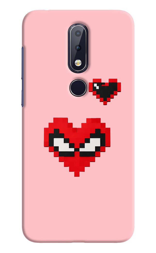 Gwen Heart Nokia 6.1 plus Hard Case Back Cover by Casekaro