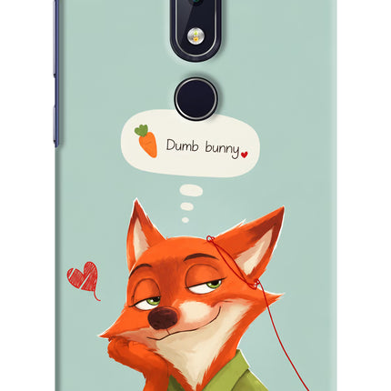 Nick Charm Nokia 6.1 plus Hard Case Back Cover by Casekaro