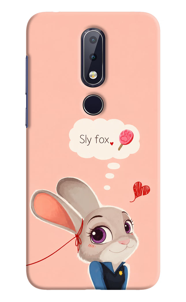 Judy Charm Nokia 6.1 plus Hard Case Back Cover by Casekaro