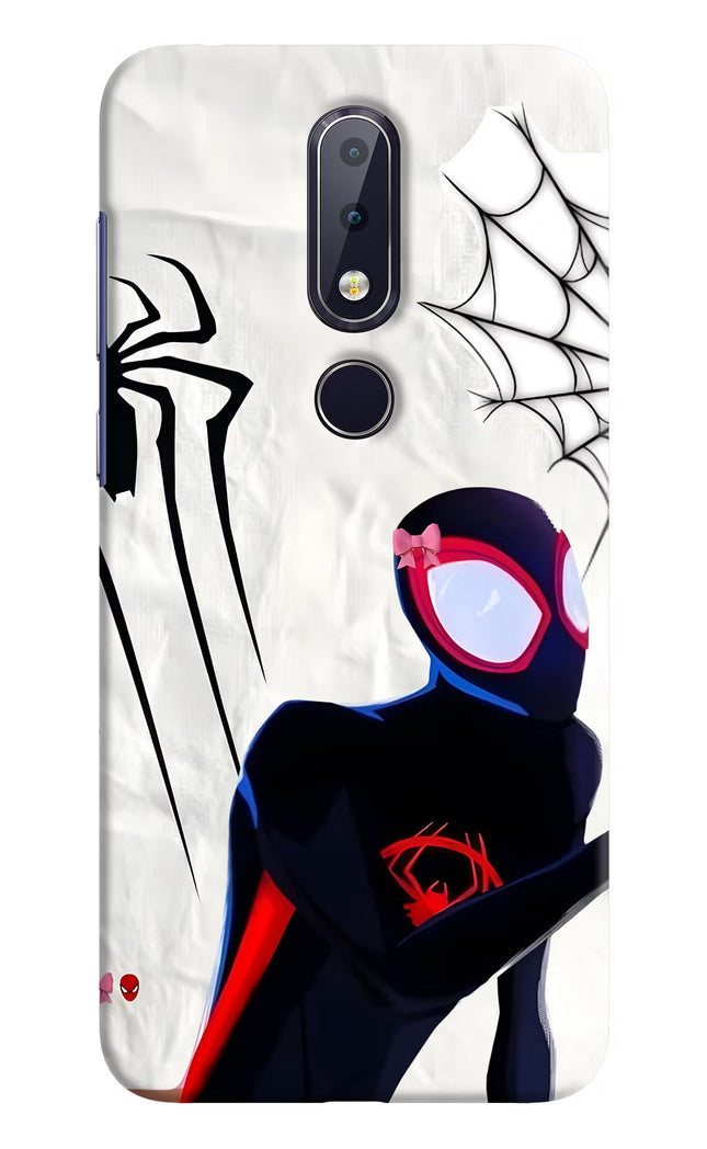 Miles Verse Nokia 6.1 plus Hard Case Back Cover by Casekaro