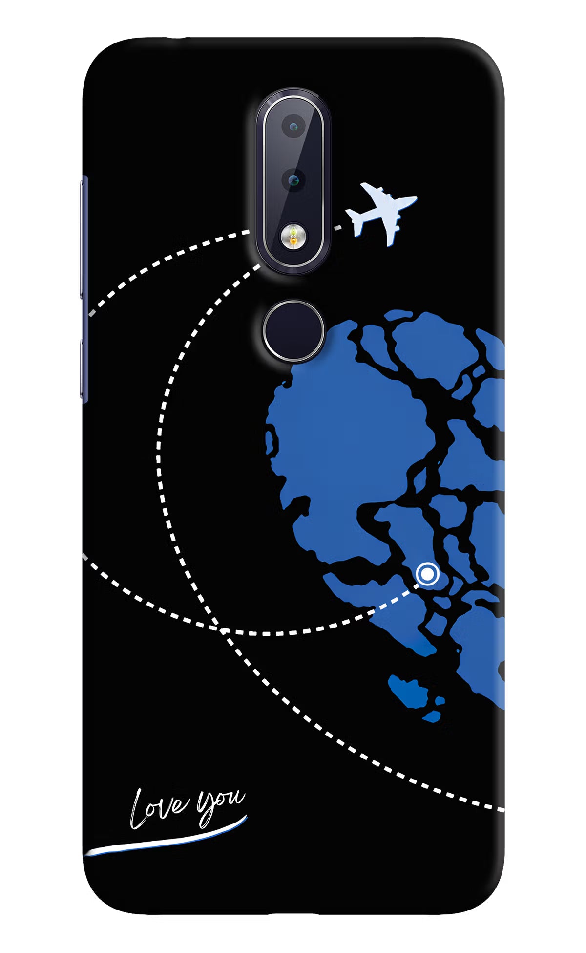Love Orbit Nokia 6.1 plus Back Cover