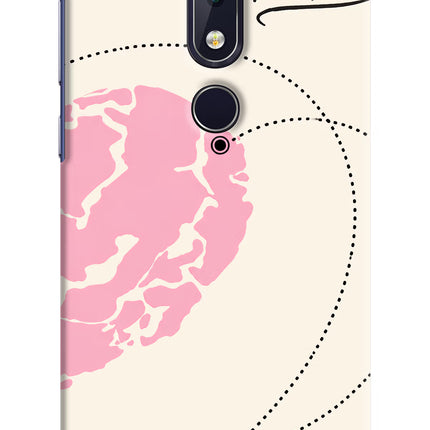Miss Orbit Nokia 6.1 plus Hard Case Back Cover by Casekaro
