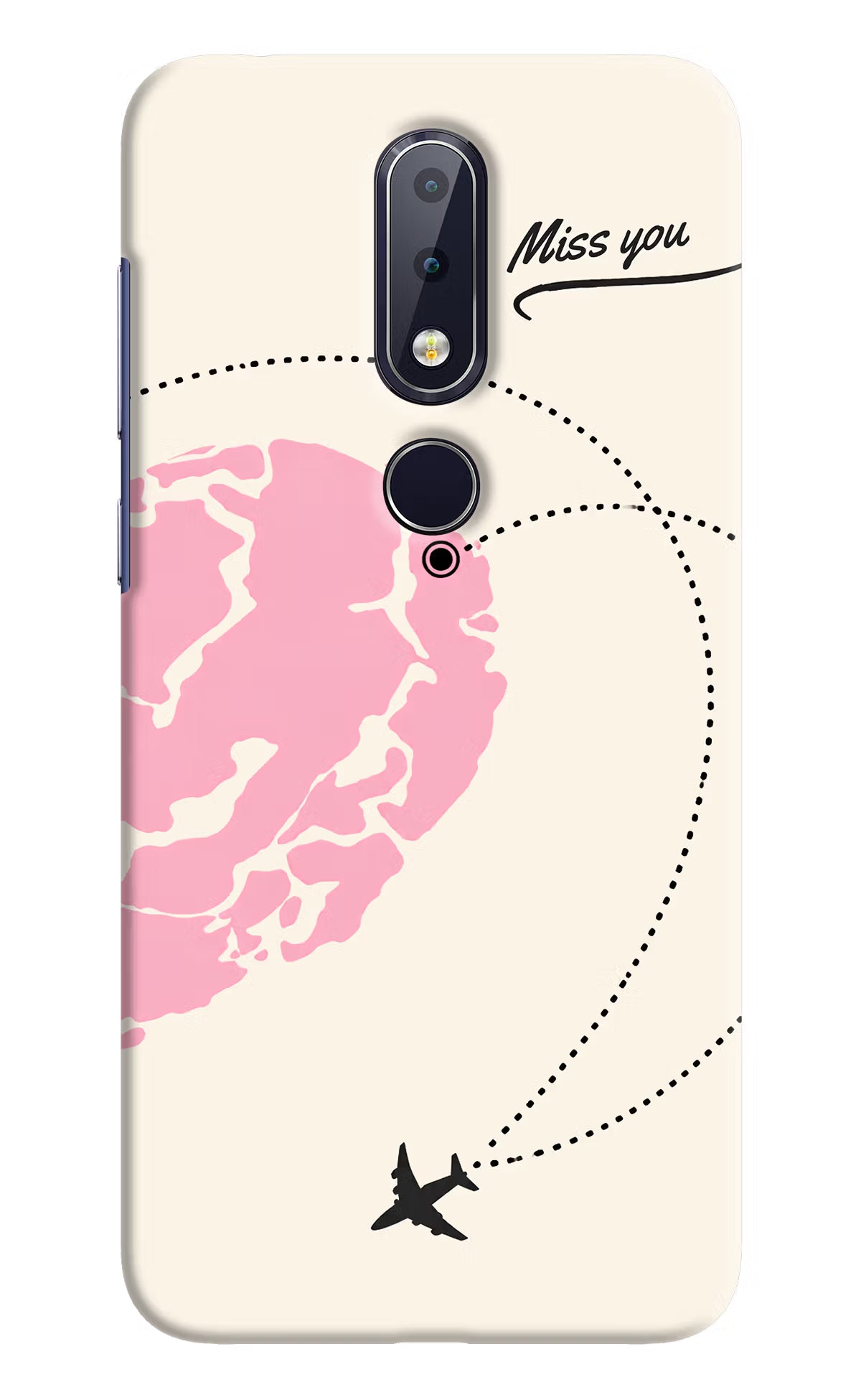 Miss Orbit Nokia 6.1 plus Back Cover