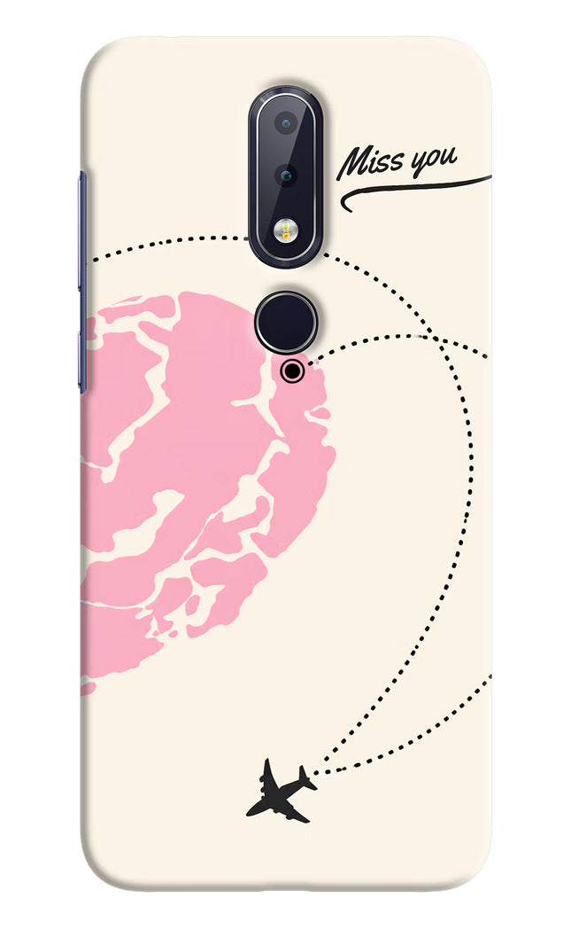 Miss Orbit Nokia 6.1 plus Hard Case Back Cover by Casekaro