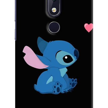 Stitch Crush Nokia 6.1 plus Hard Case Back Cover by Casekaro