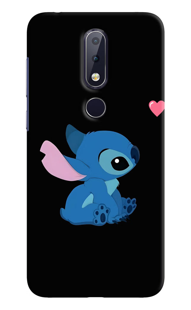 Stitch Crush Nokia 6.1 plus Hard Case Back Cover by Casekaro