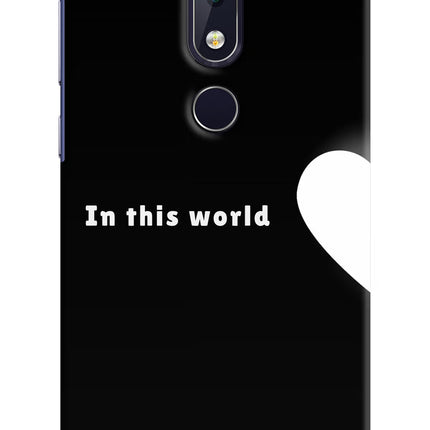 This World Nokia 6.1 plus Hard Case Back Cover by Casekaro