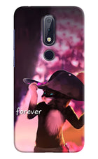 Forever Cat Nokia 6.1 plus Hard Case Back Cover by Casekaro