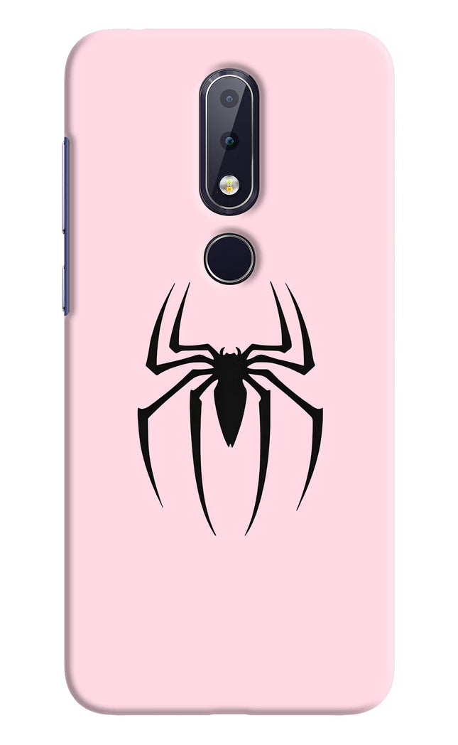 Peter Symbol Nokia 6.1 plus Hard Case Back Cover by Casekaro