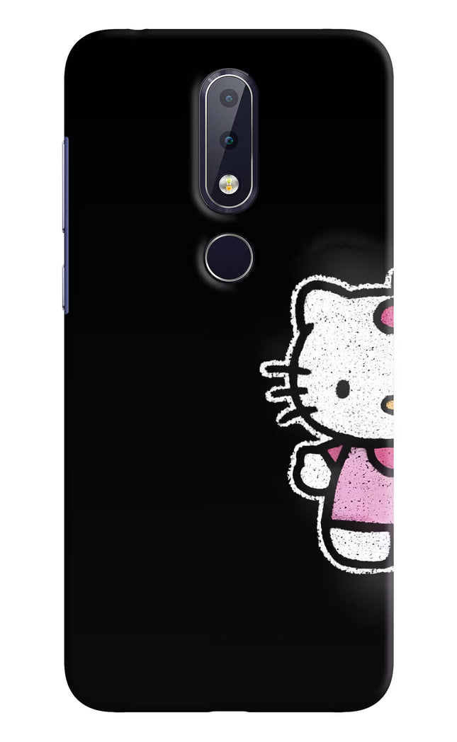 Kitty Charm Nokia 6.1 plus Hard Case Back Cover by Casekaro