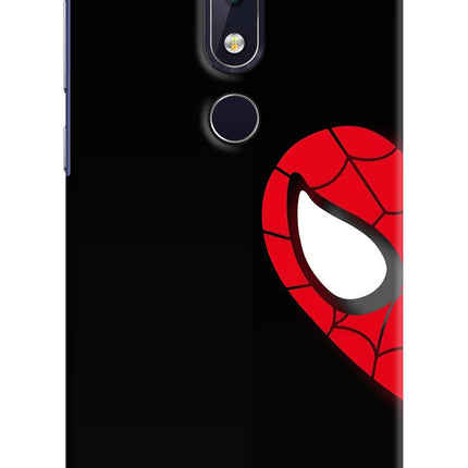 Peter Mask Nokia 6.1 plus Hard Case Back Cover by Casekaro