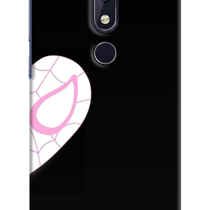 Gwen Mask Nokia 6.1 plus Hard Case Back Cover by Casekaro