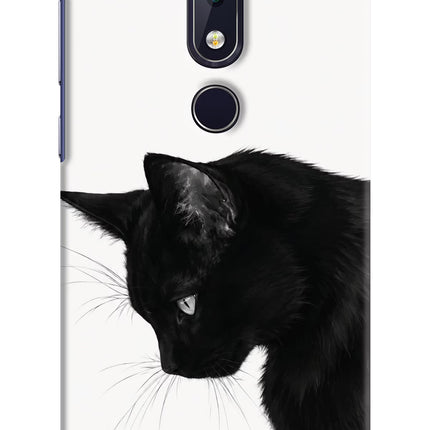 Shadow Gaze Nokia 6.1 plus Hard Case Back Cover by Casekaro