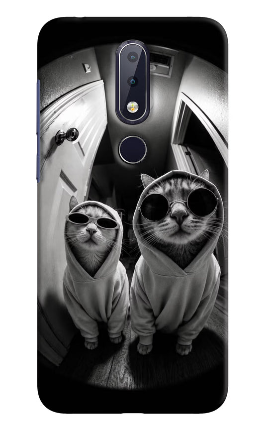 Hood Cats Nokia 6.1 plus Hard Case Back Cover by Casekaro
