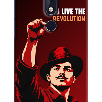 Bhagat Singh Revolution Nokia 6.1 plus Back Cover