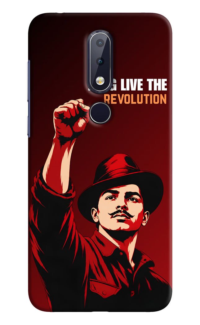 Bhagat Singh Revolution Nokia 6.1 plus Back Cover