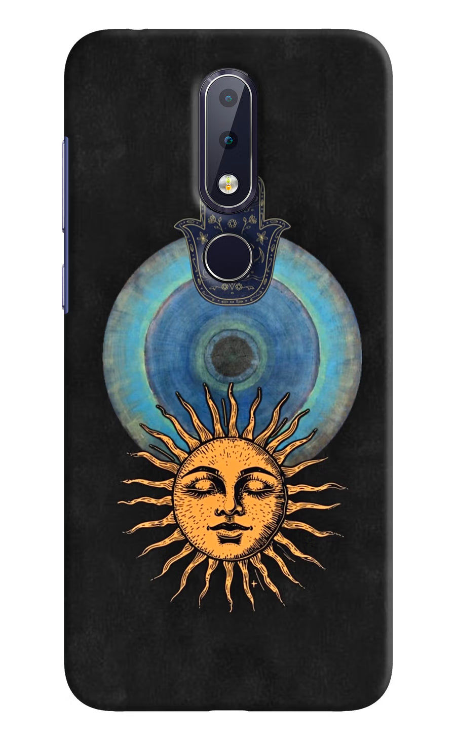 Divine Sun Nokia 6.1 plus Back Cover, Hard case