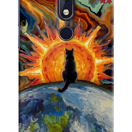 Sunrise Beyond Nokia 6.1 plus Hard Case Back Cover by Casekaro
