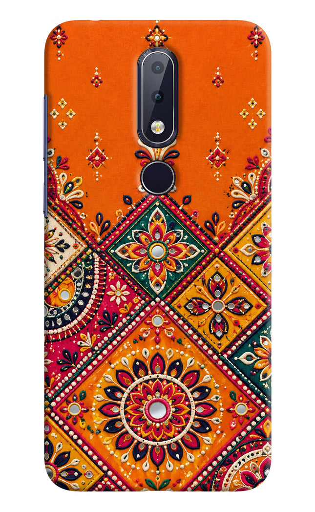 Kutch Glow Nokia 6.1 plus Hard Case Back Cover by Casekaro
